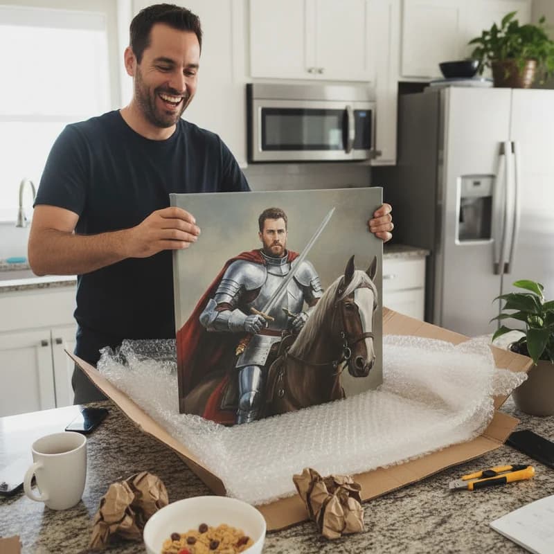 David H. with their MemoPaint canvas